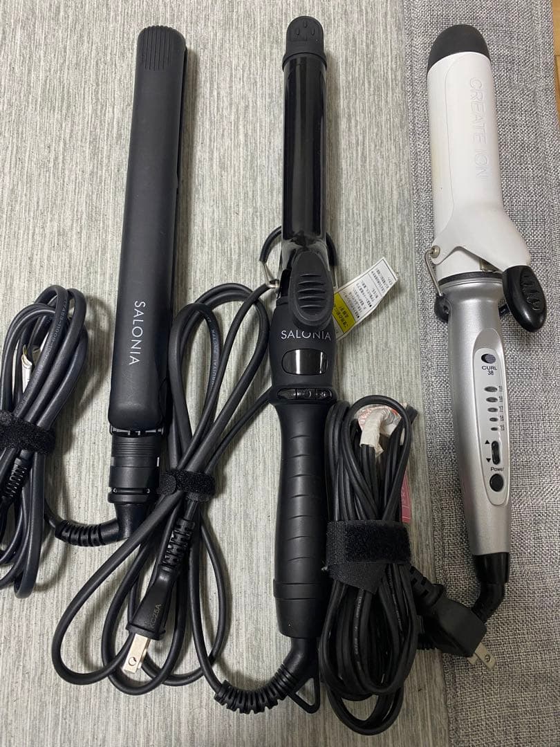 サロニア　クレイツ　ヘアアイロン