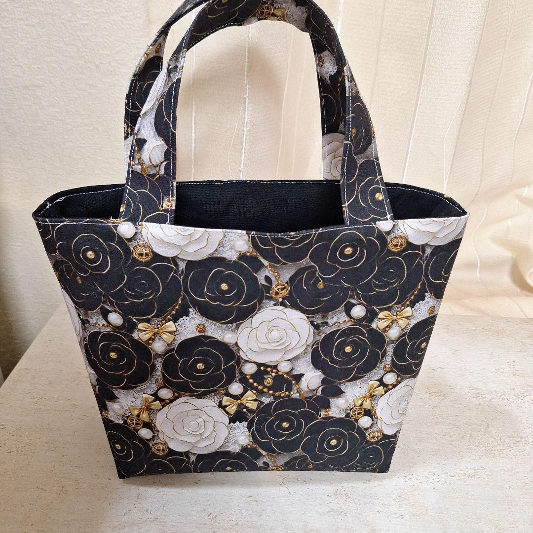 激レアパネル生地　ハンドメイド　片面パネルミニバック