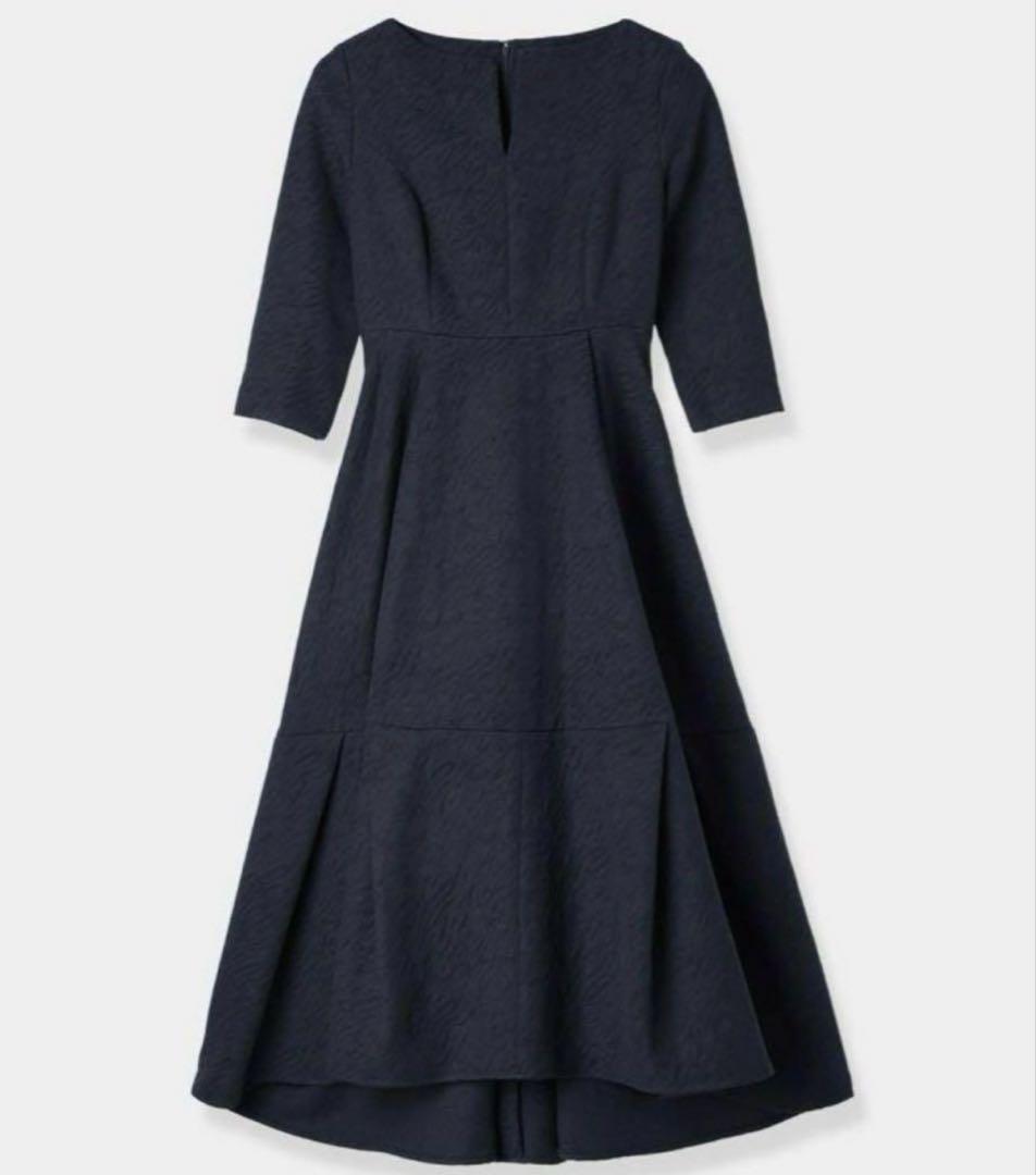 ナ*ザ様 laubeblanc Keyneck Jacquard Dress M