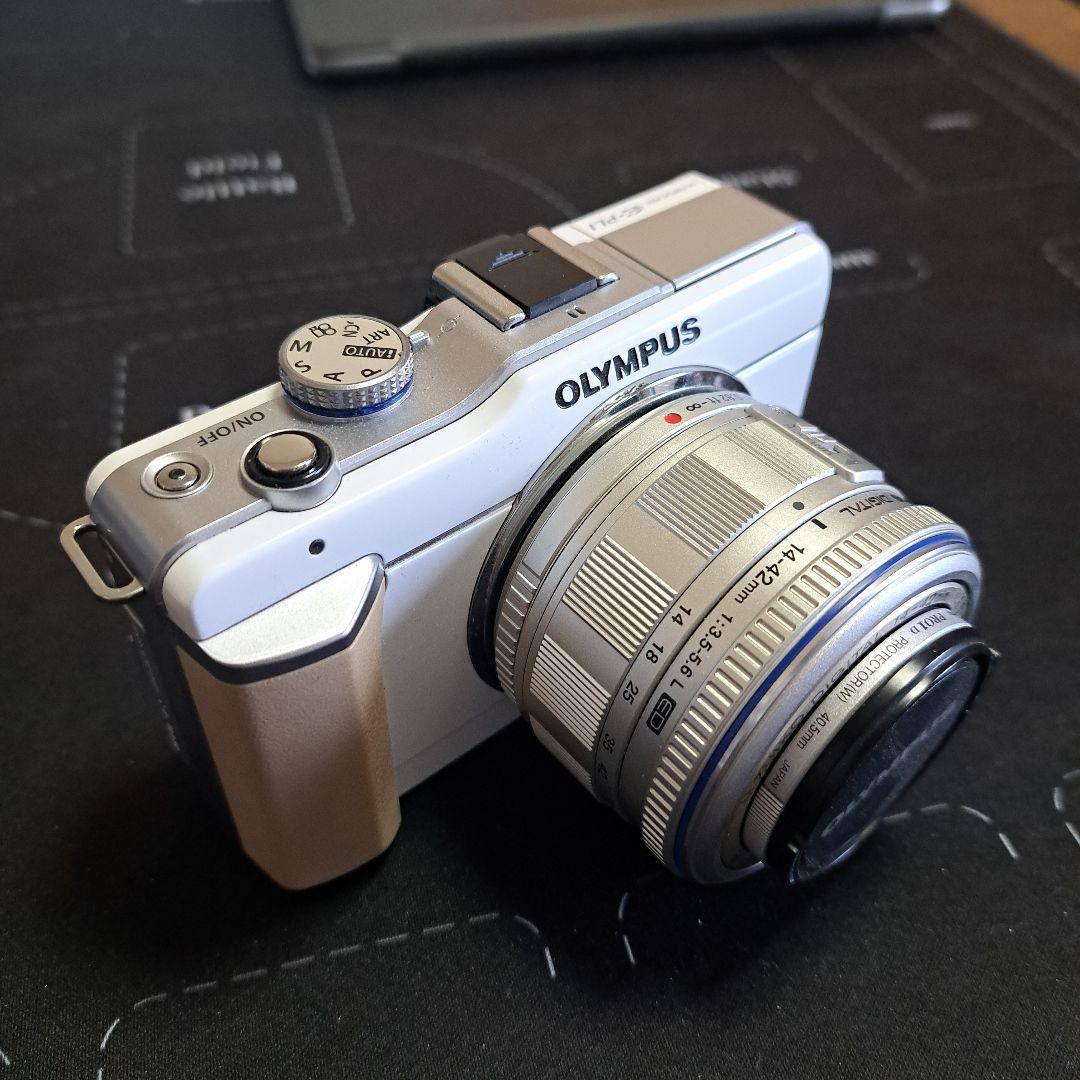 OLYMPUS E-PL1 ホワイト ミラーレス一眼