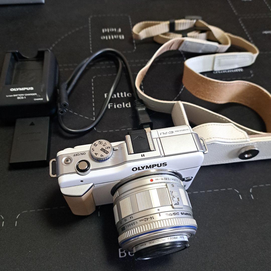 OLYMPUS E-PL1 ホワイト ミラーレス一眼