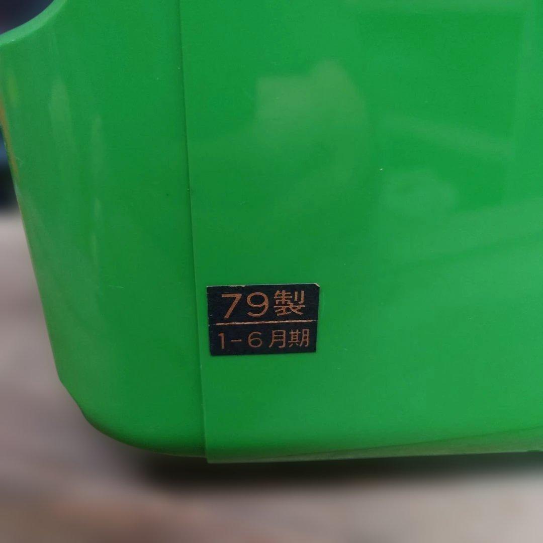 パナカラー　ブラウン管テレビ TH-11S7(S) 緑色