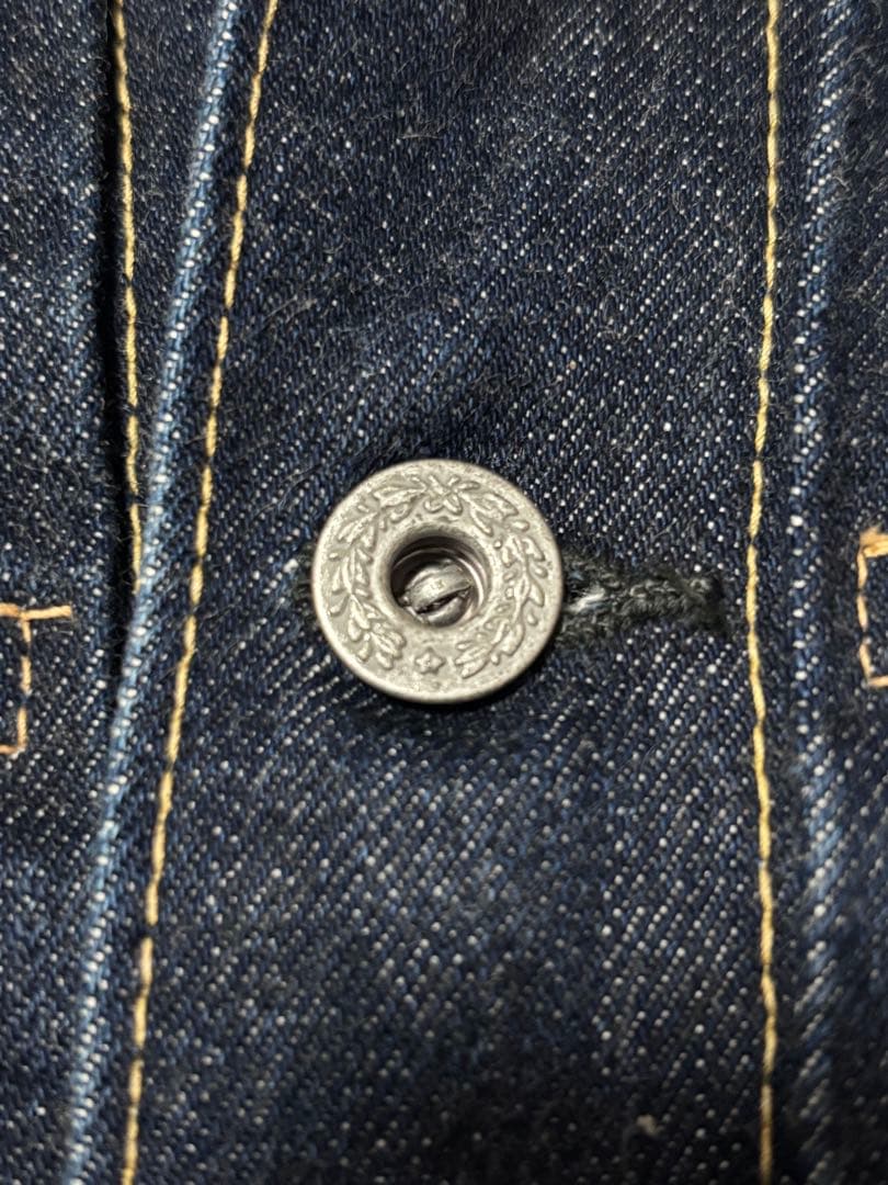 FULLCOUNT対戦モデル デニムジャケット 月桂樹 サイズ38or40