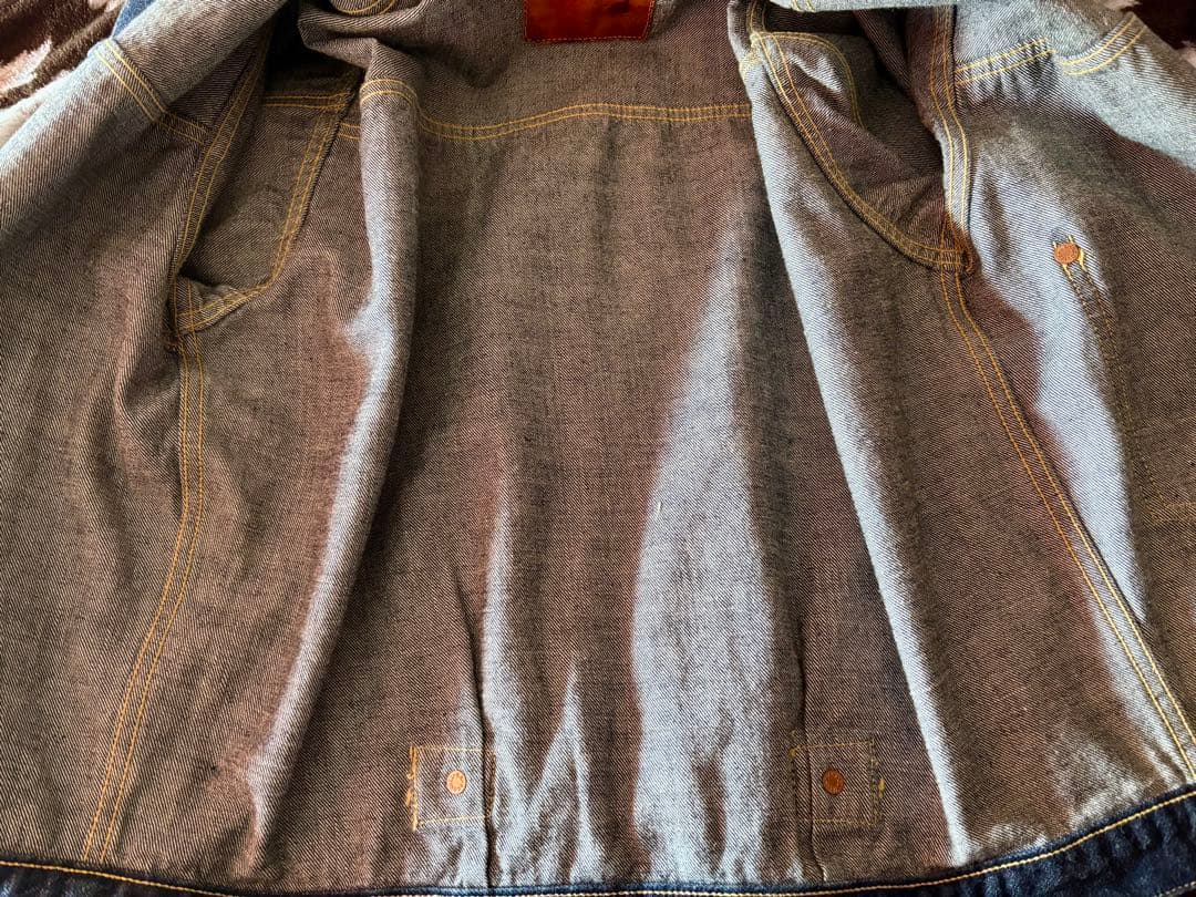 FULLCOUNT対戦モデル デニムジャケット 月桂樹 サイズ38or40