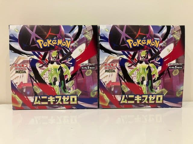 ポケモンカード ムニキスゼロ 2BOX シュリンクなし