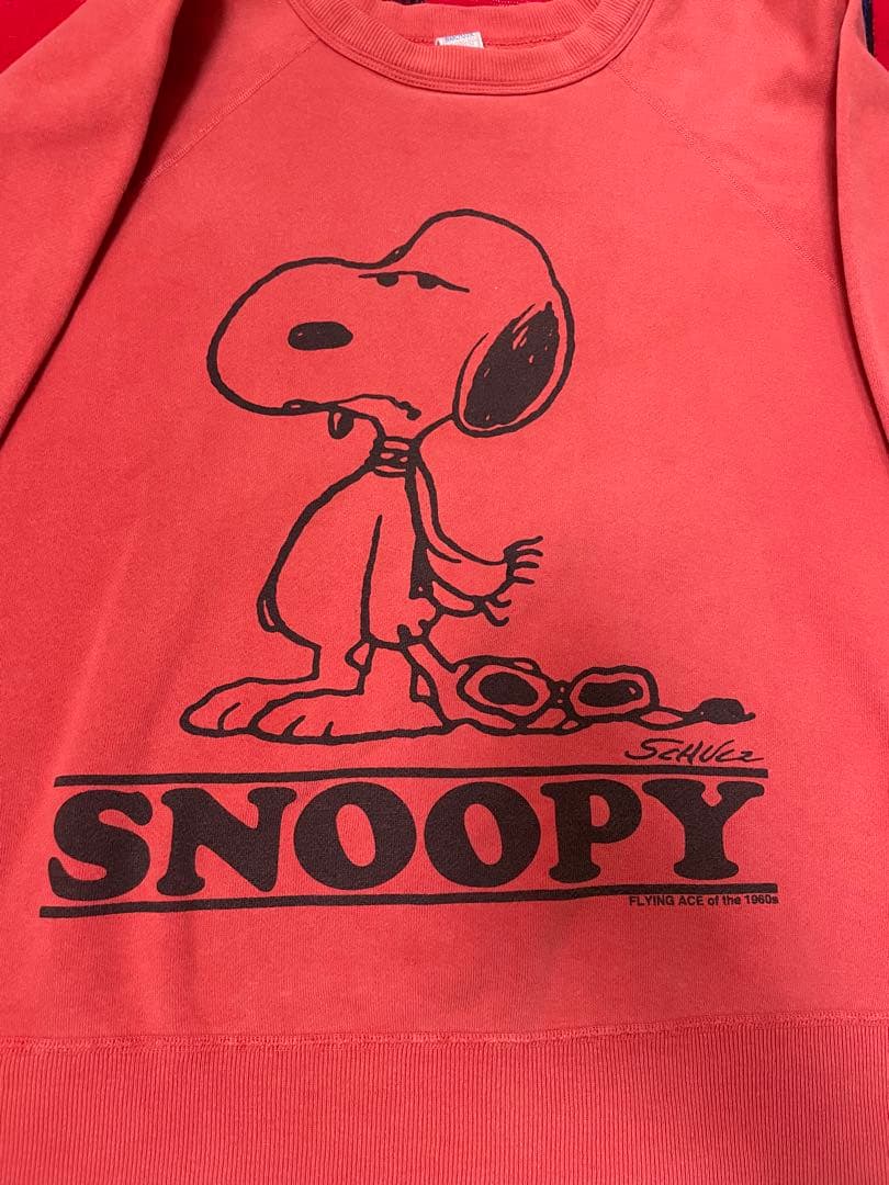 WAREHOUSE × PEANUTS スウェット flying ace