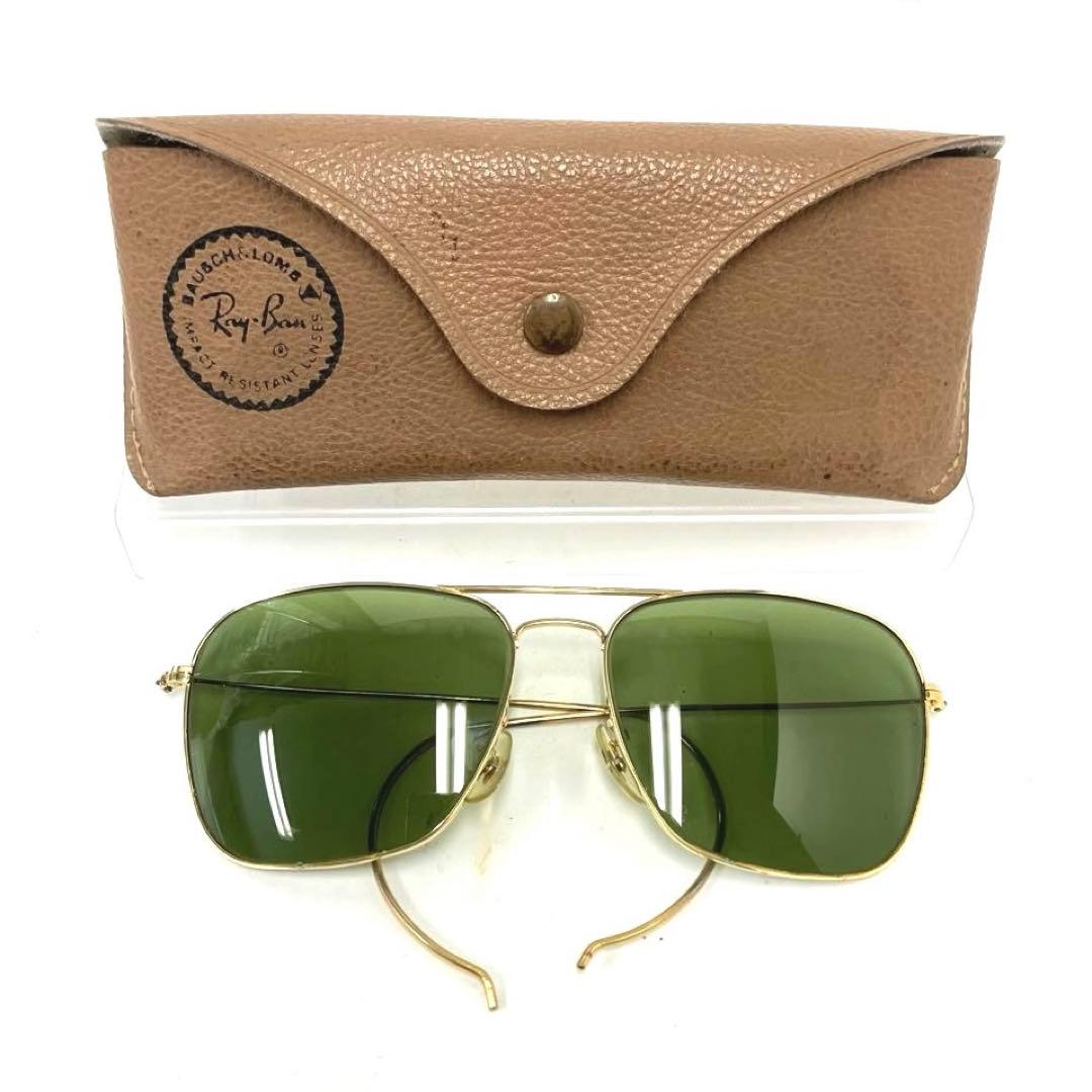 ヴィンテージ☆Ray-Ban☆B&L☆サングラス☆キャラバン☆レンズ☆グリーン！