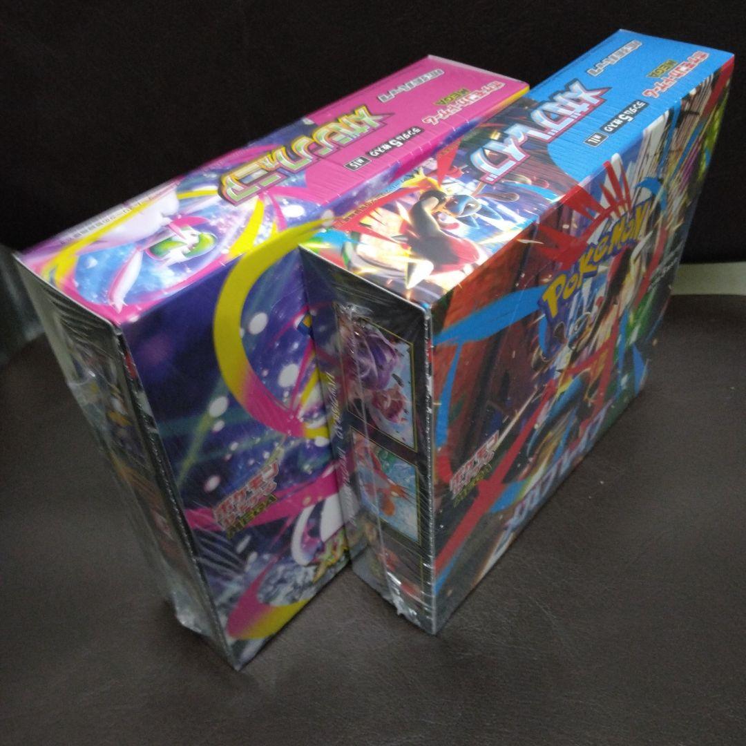 ポケモンカードメガブレイブ、メガシンフォニアシュリンク付きBOX