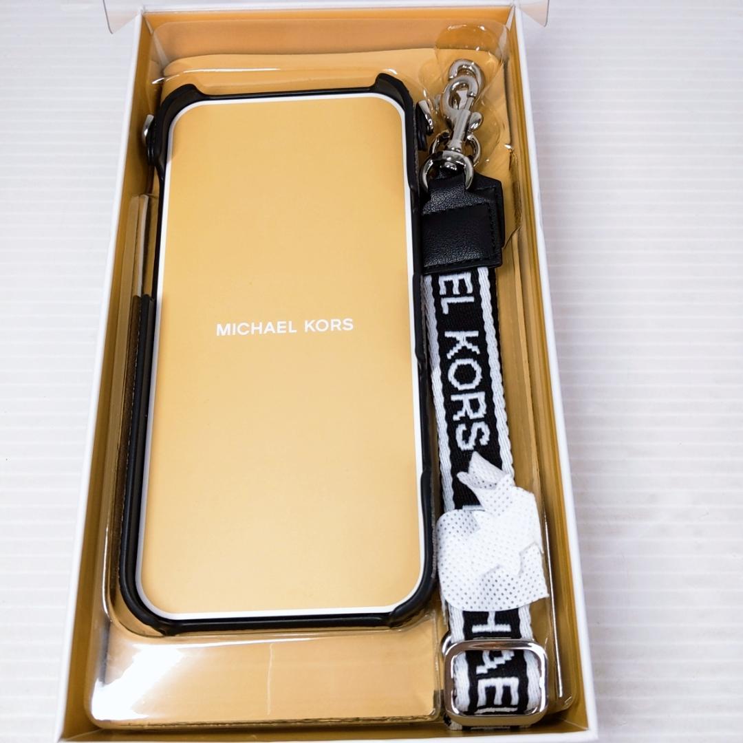 MICHAEL KORS iPhone16PRO MAX用ケース ストラップ付き