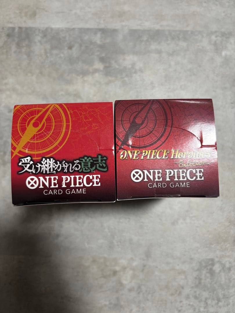 各1BOX ワンピースカードゲーム ヒロインズエディション 受け継がれる意志