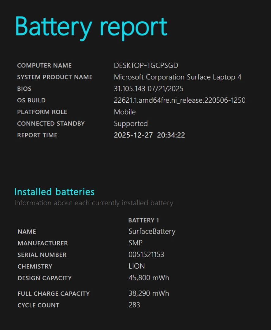 Surface Laptop4/高性能i7/メモリ32GB/SSD 1TB