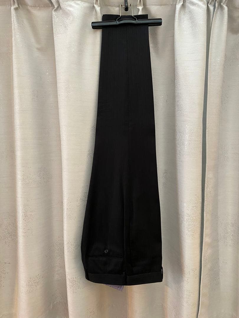 【美品・ハイクオリティ生地】 TOMORROWLAND ブラックスーツ