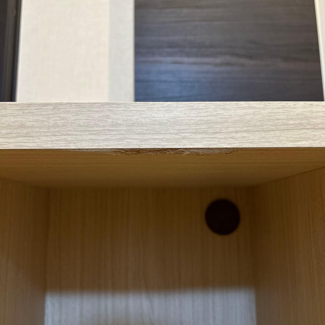 【良品】キッチン・カウンターワゴン ナチュラルブラウン(説明写真追加しました)