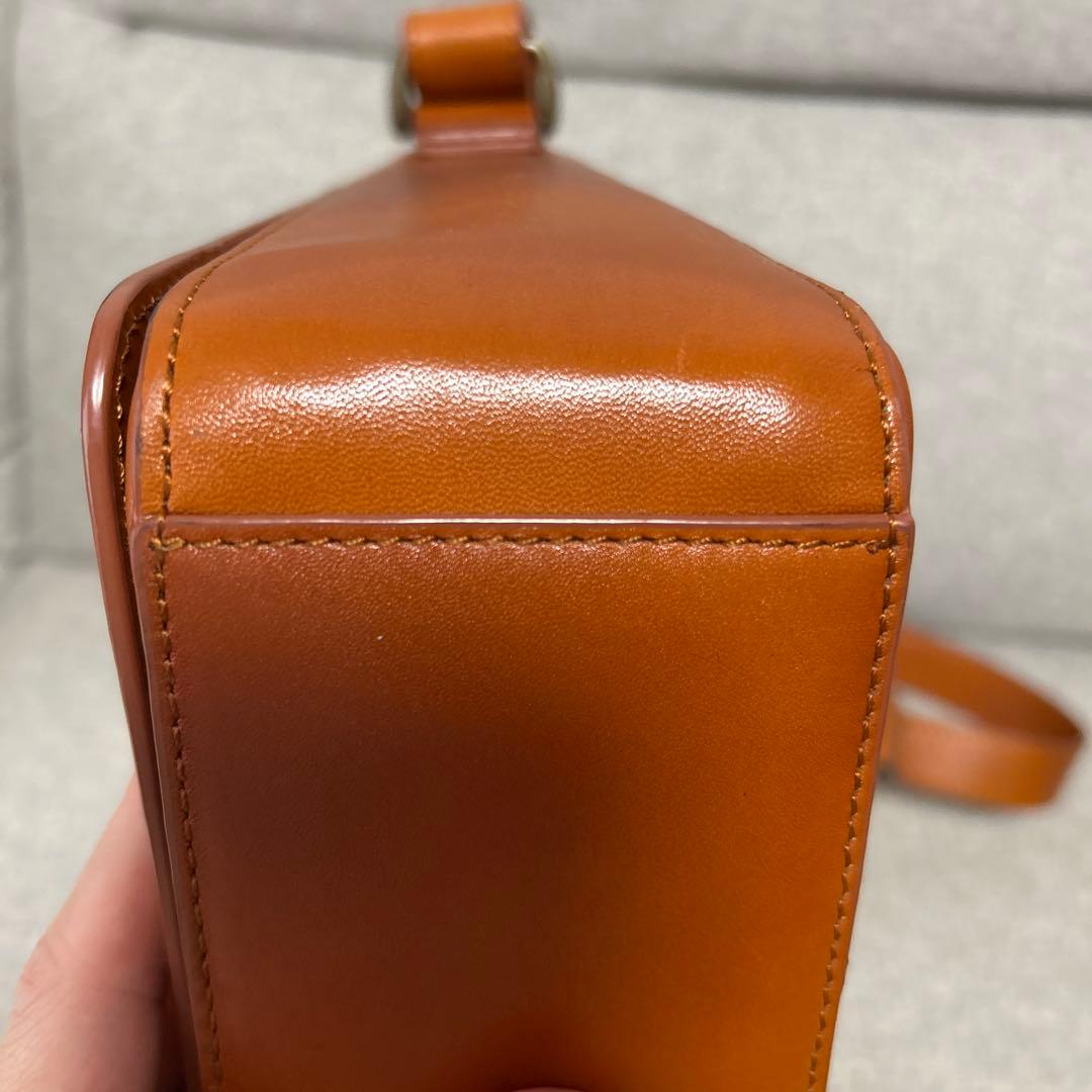 マザーハウス　ショルダーバッグ　本革　B5 キャメル