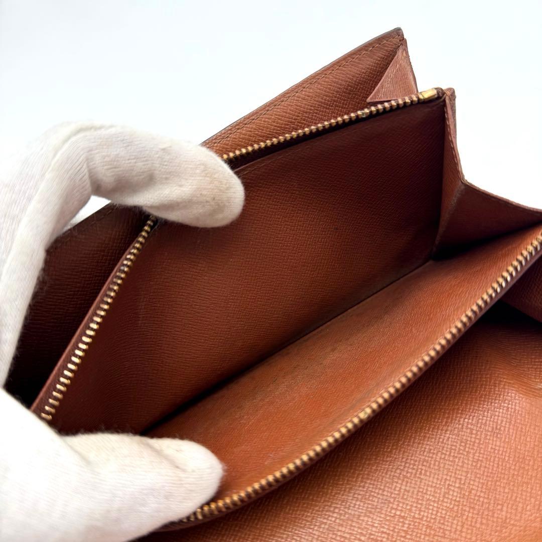 美品✨️ルイヴィトン　モノグラム　ポシェット　ポルトモネ　クレディ　長財布　財布