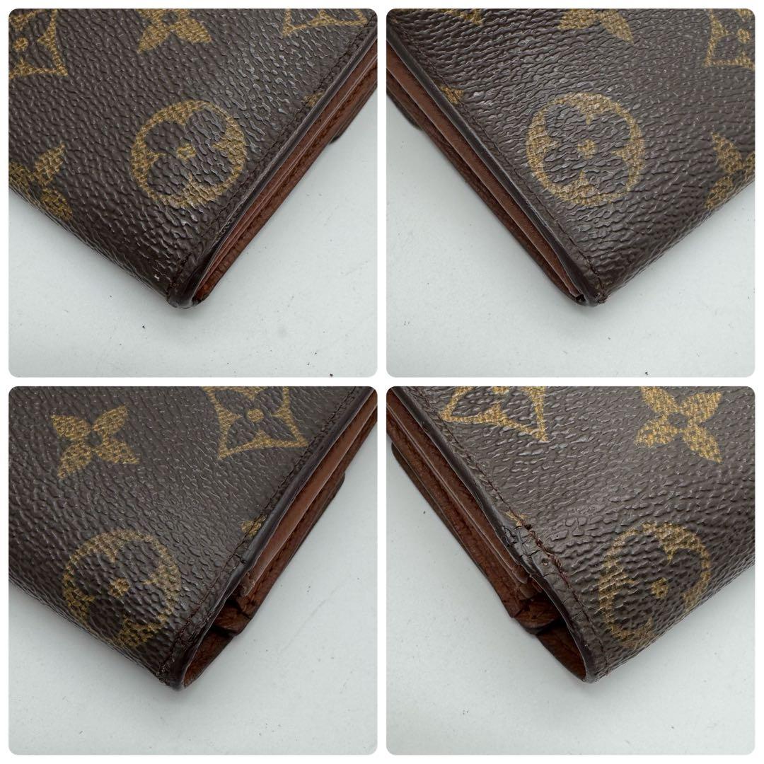 美品✨️ルイヴィトン　モノグラム　ポシェット　ポルトモネ　クレディ　長財布　財布