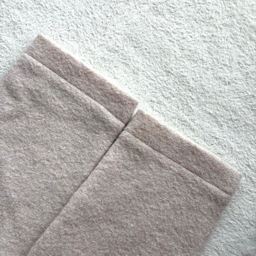 極美品 マオメイド 24AW プレスウール ショールカラー ショート丈 コート