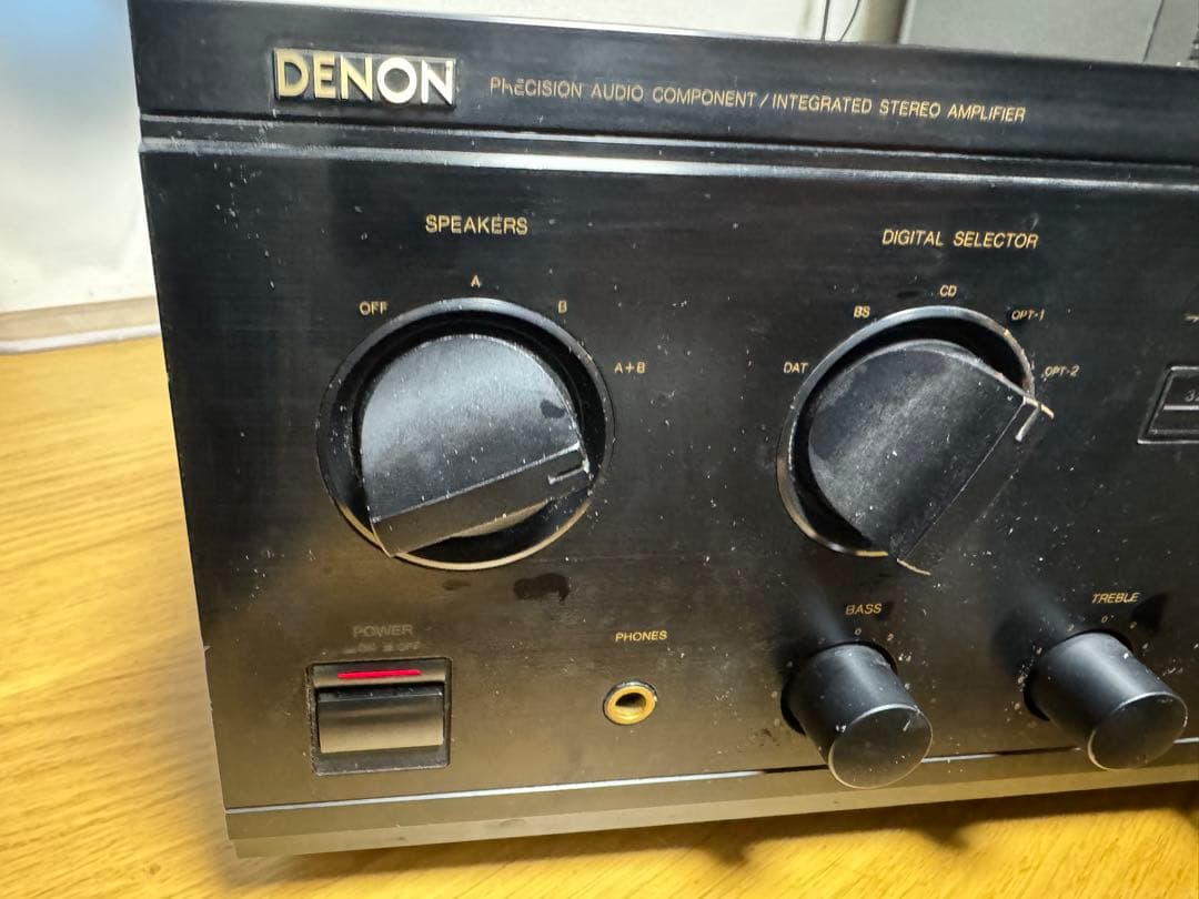 DENON 890D アンプ、動作確認済み、良い品。