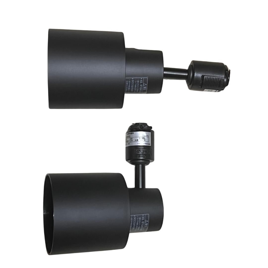 Panasonic スポットライト ブラック （ダクトレール用）　8個セット