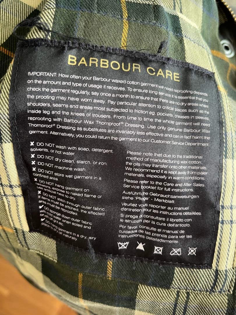 Barbour オリーブグリーン ジャケット