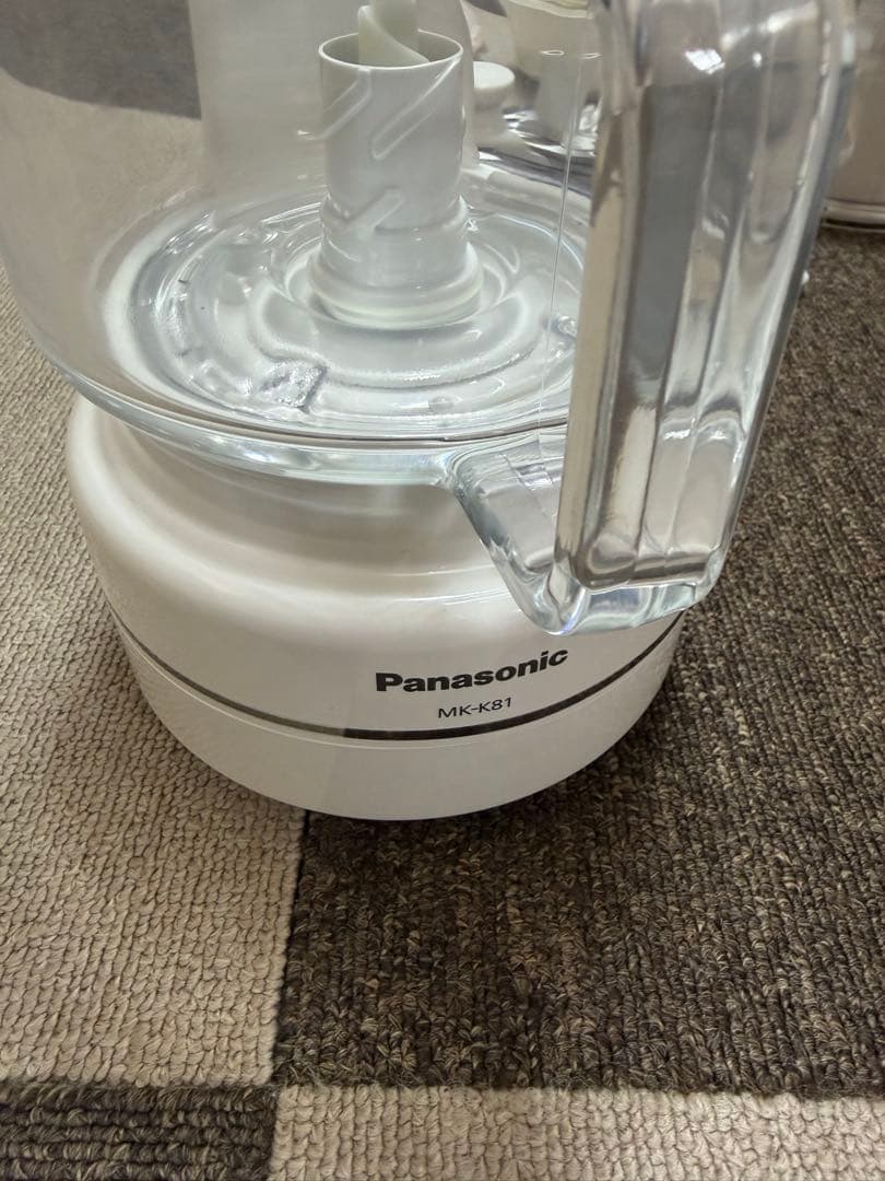 Panasonic MK-K81 フードプロセッサー ホワイト