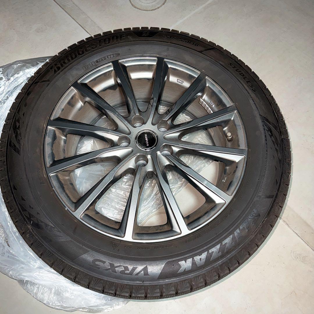 【あやた】ハリヤー スタッドレスVRX3 18インチ