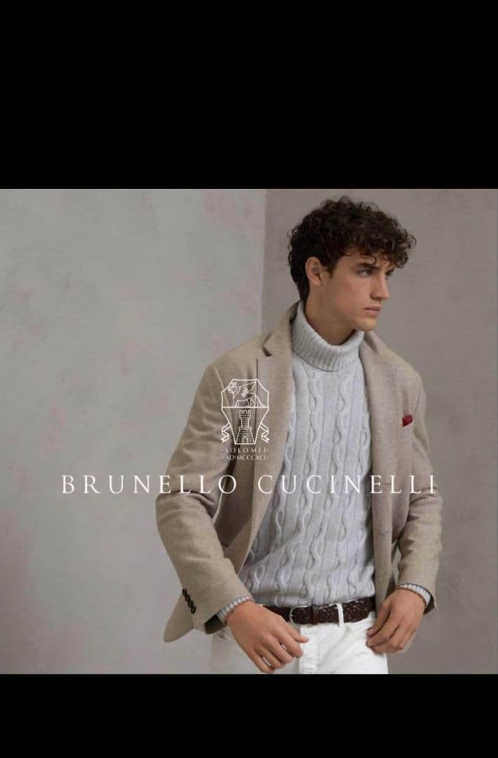 ジャケット　ブルネロクチネリ　カシミヤBRUNELLO CUCINELLI