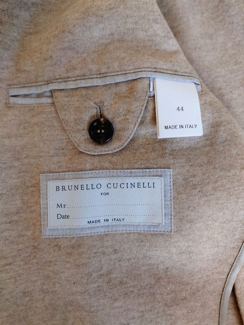 ジャケット　ブルネロクチネリ　カシミヤBRUNELLO CUCINELLI