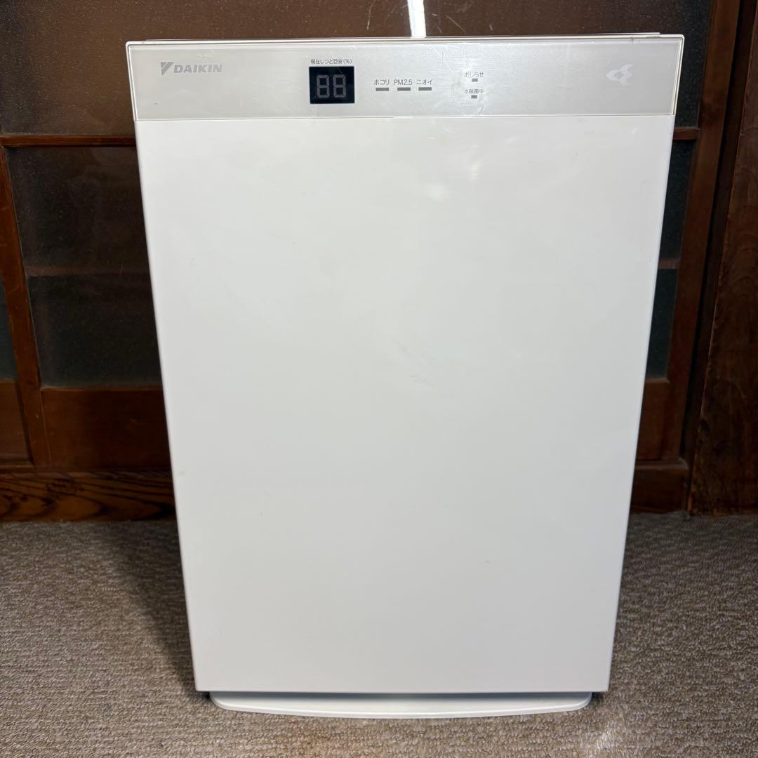 美品 DAIKIN ダイキン ストリーマ空気清浄機 加湿器 MCK70TKS-W