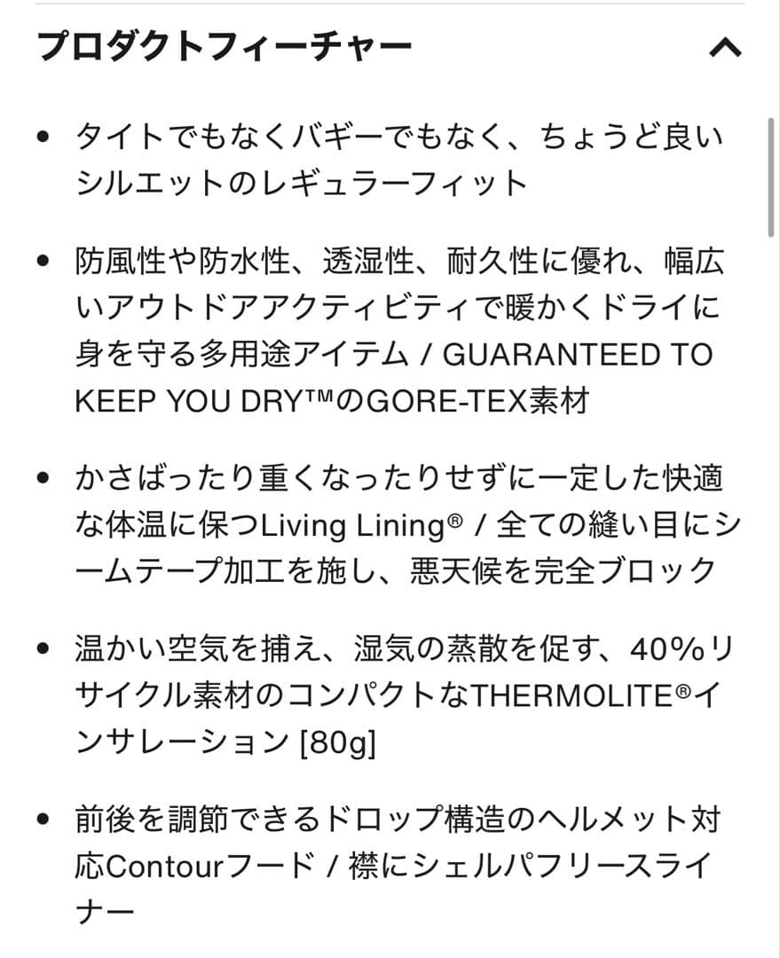 なおぽんページバートンウィメンズBurton GORE-TEX バルサム