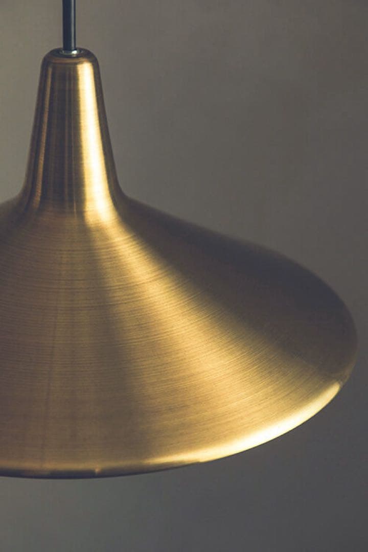 flame ペンダントライト flare brass