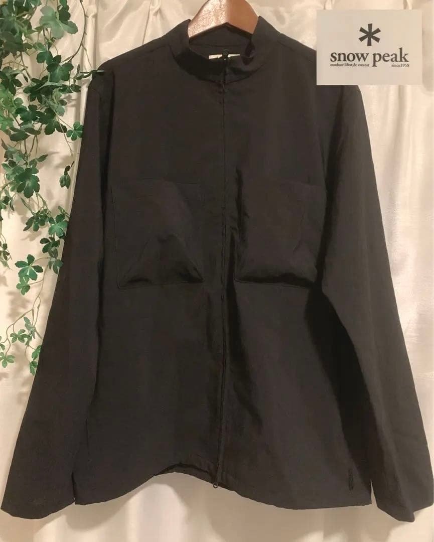 スノーピーク　ライトポプリンジャケット