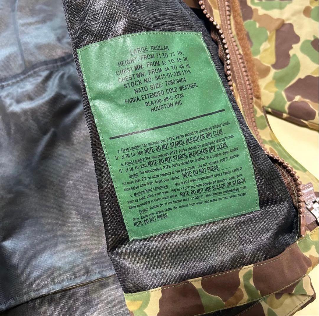 Houston F-1 ダックハンターカモ ゴアテックスパーカー アメカジ