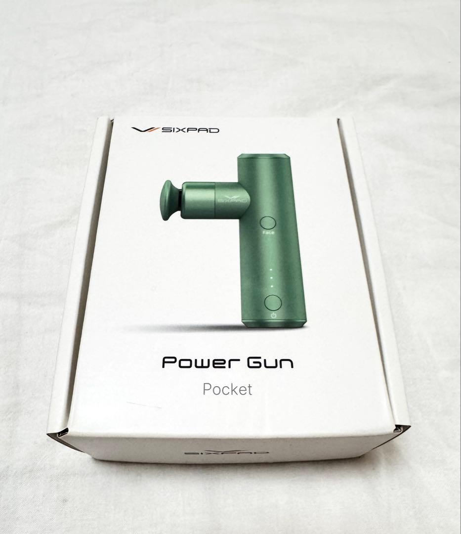 【新品未開封】SIXPAD Power Gun Pocket Green