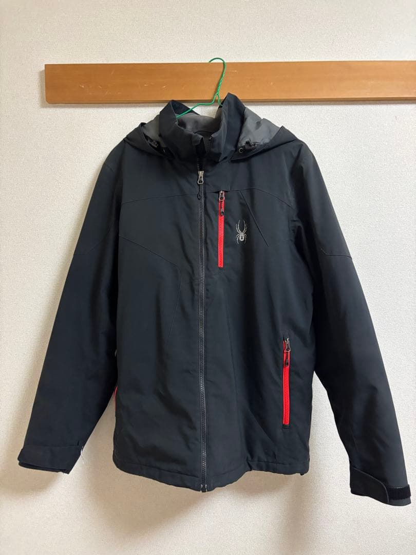 Spyder スキーウェア フード付き クリーニング済み 値下げ可