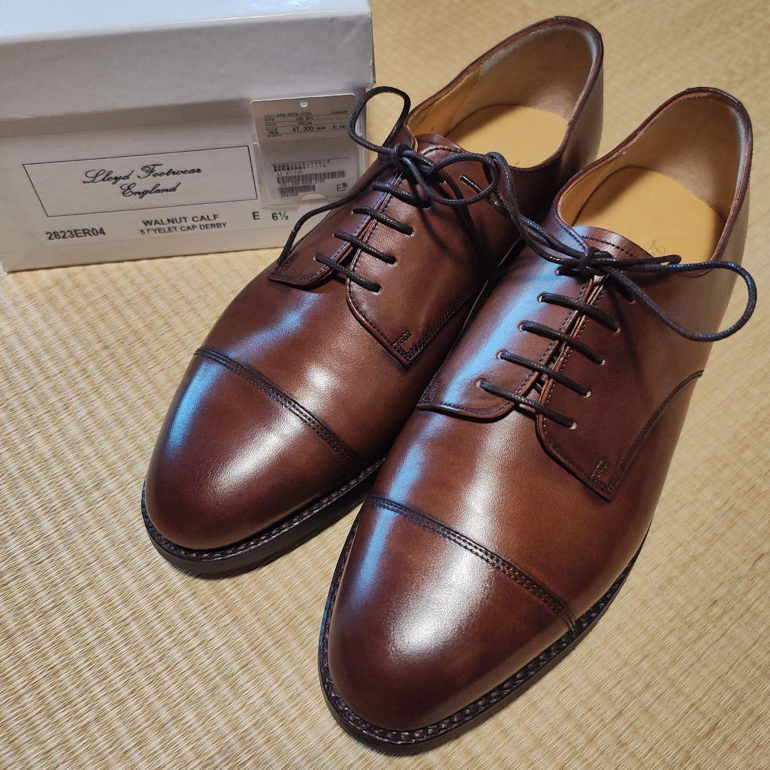 【新品】Lloyd Footwear 6 1/2E Dainite WALNUT