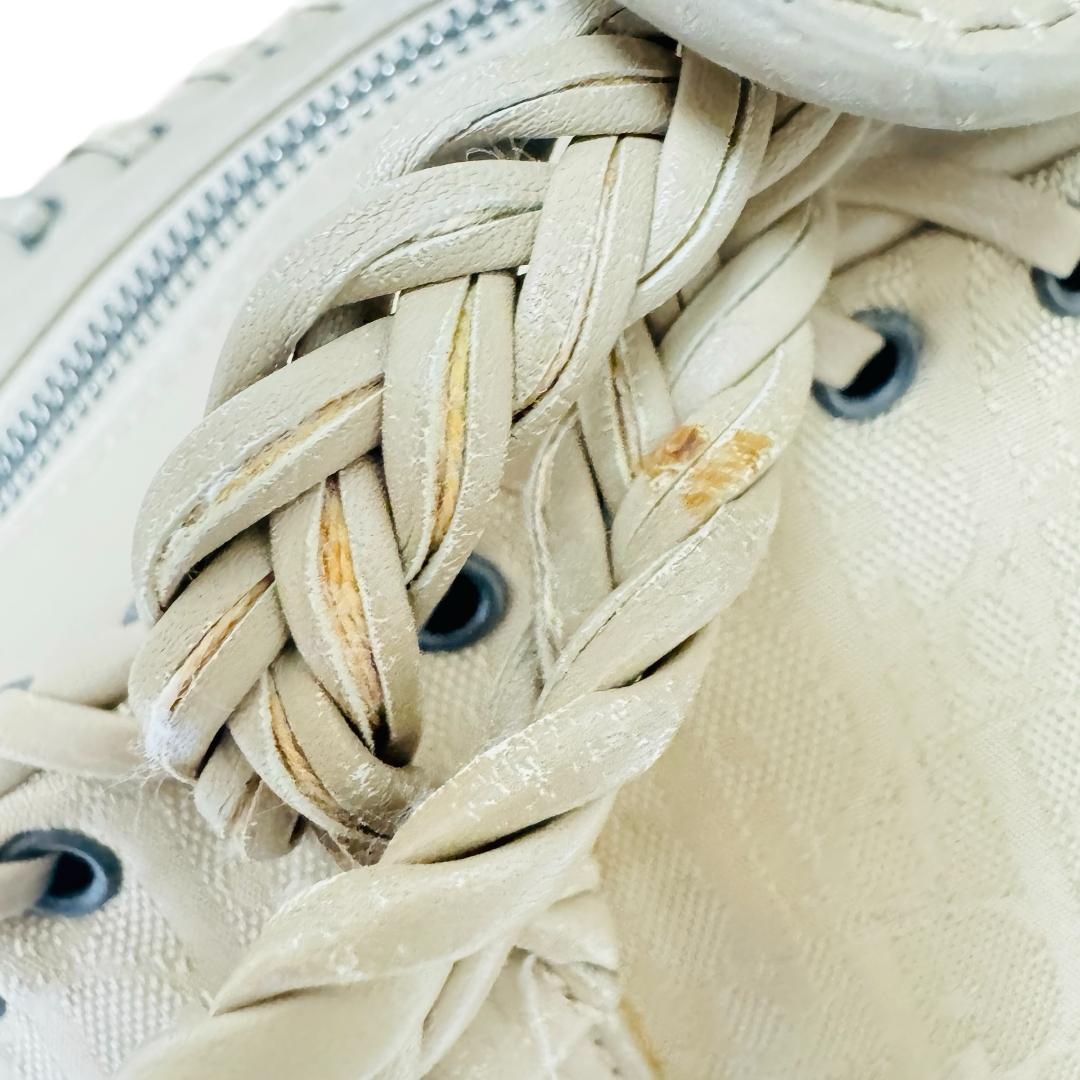 ディオール　トロッター　ハンドバック　 ハート型アクセサリー　ベージュ　男女兼用