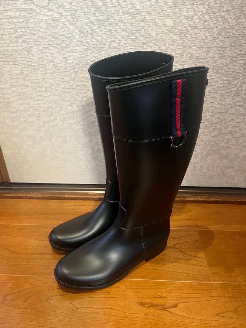 【回数少なめ】igor ロングレインブーツ サイズ41 箱付