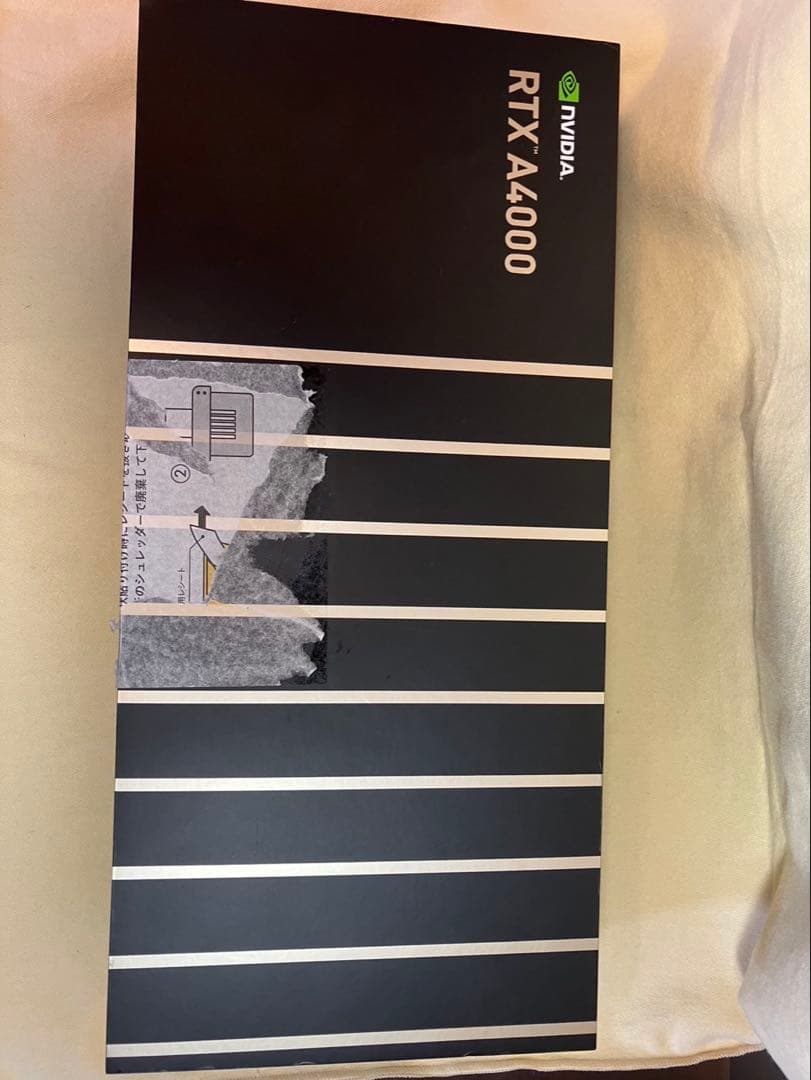 グラフィックボード・グラボ・ビデオカード NVIDIA RTX A4000 (PCIExp 16GB)