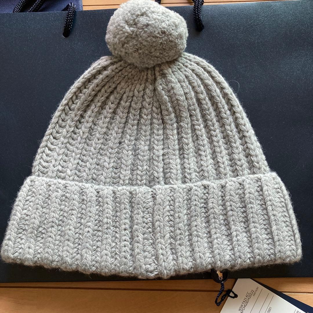 新品タグ付き　ラルフローレン　ポロベアニット帽