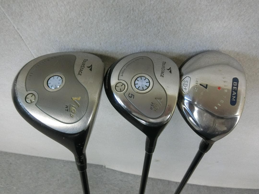 ｂ683★初心者歓迎ブリヂストン ツアーステージ等メンズゴルフクラブ１４本セット