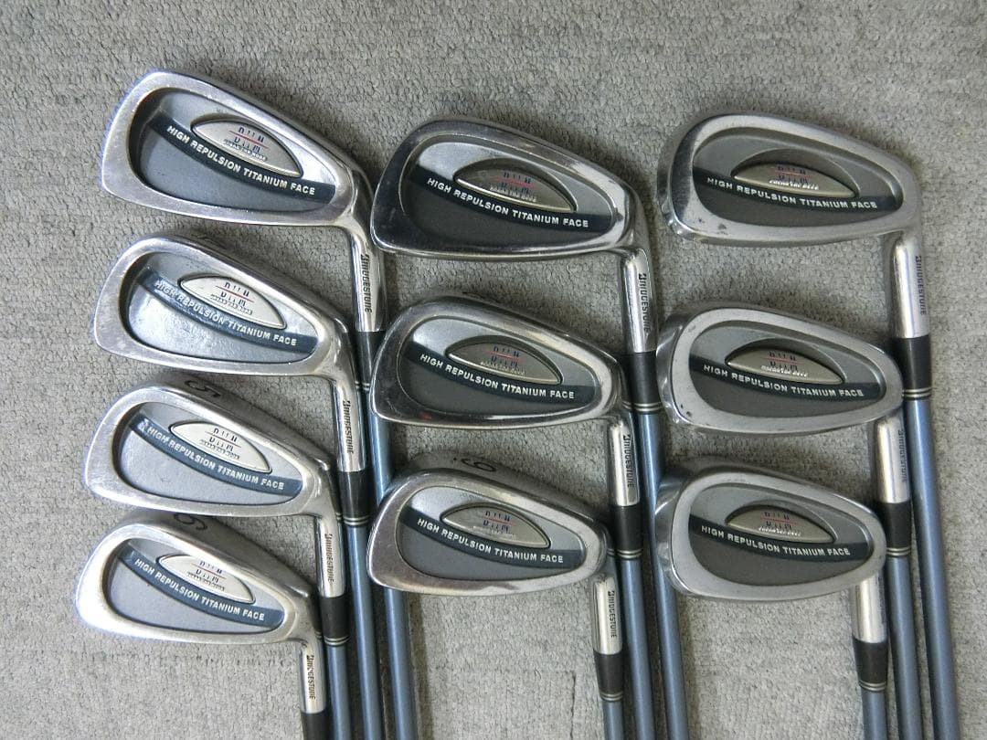 ｂ683★初心者歓迎ブリヂストン ツアーステージ等メンズゴルフクラブ１４本セット