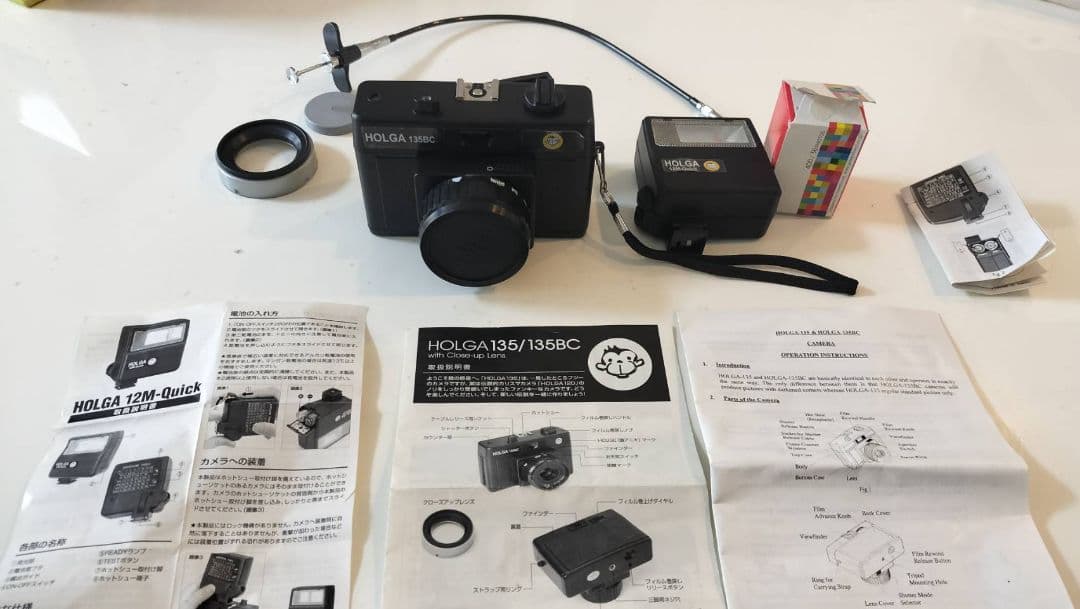 HOLGA 135BC MONKEY FLASH SET レトロ　ホルガ　カメラ