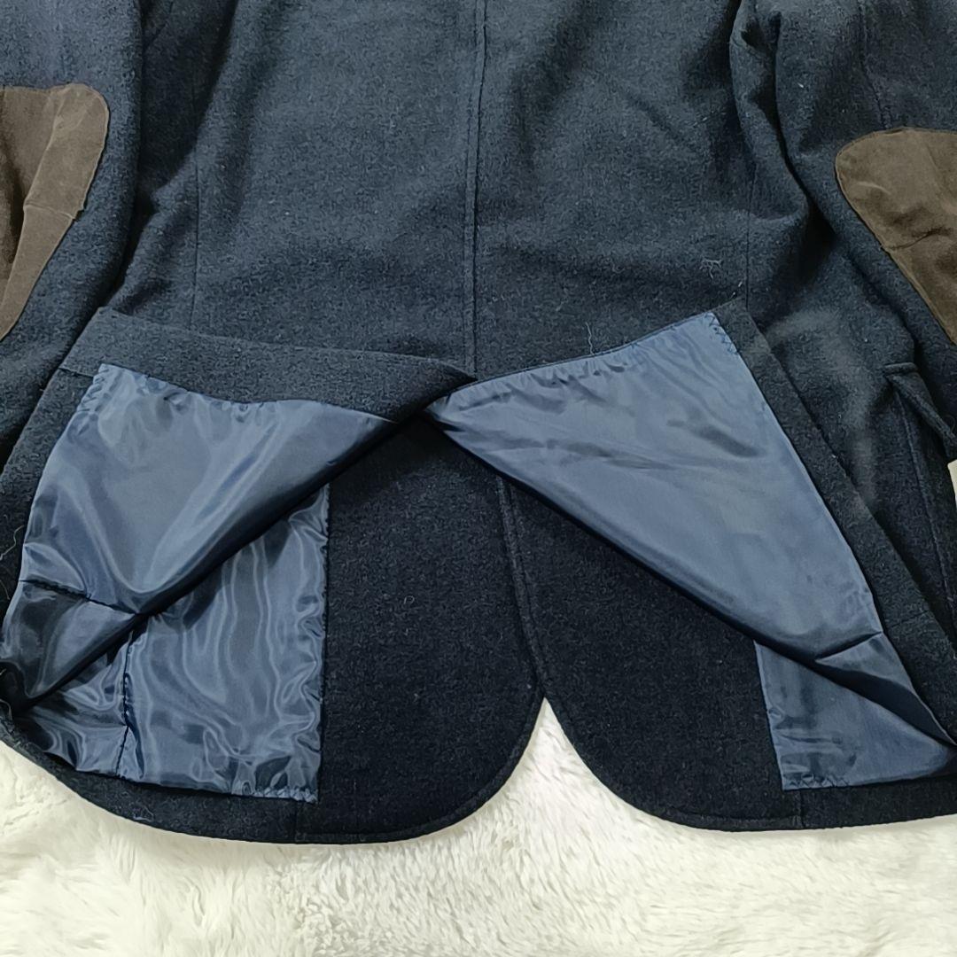 美品✨mont-bell モンベル ウール トラベルジャケット エルボーパッチM