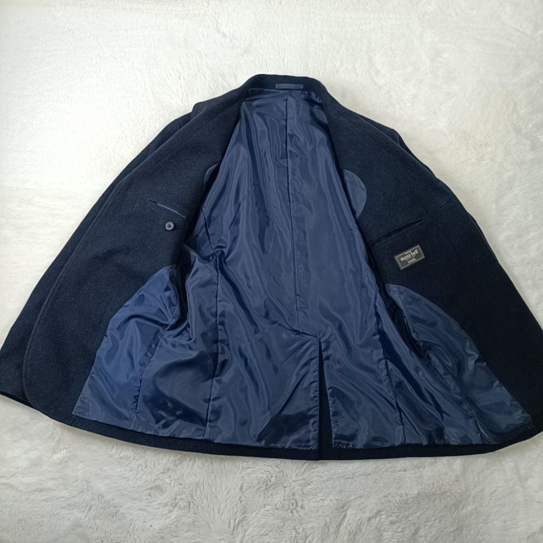 美品✨mont-bell モンベル ウール トラベルジャケット エルボーパッチM