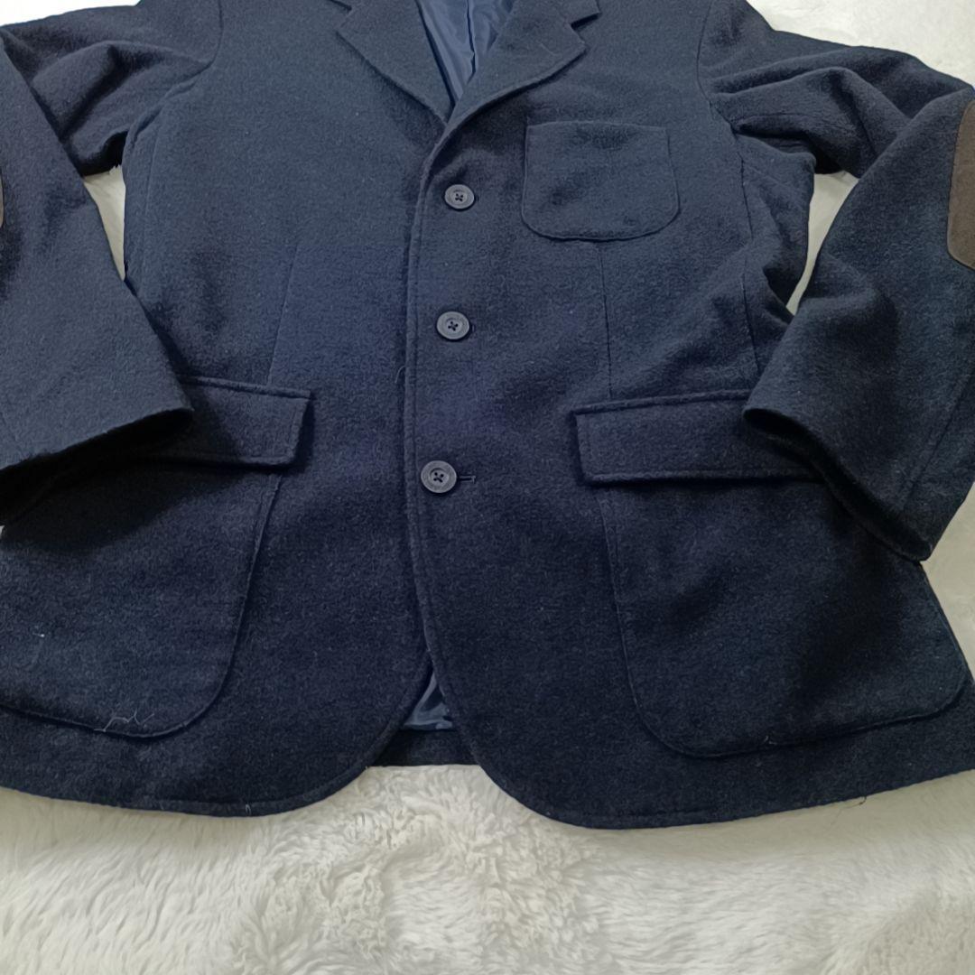 美品✨mont-bell モンベル ウール トラベルジャケット エルボーパッチM