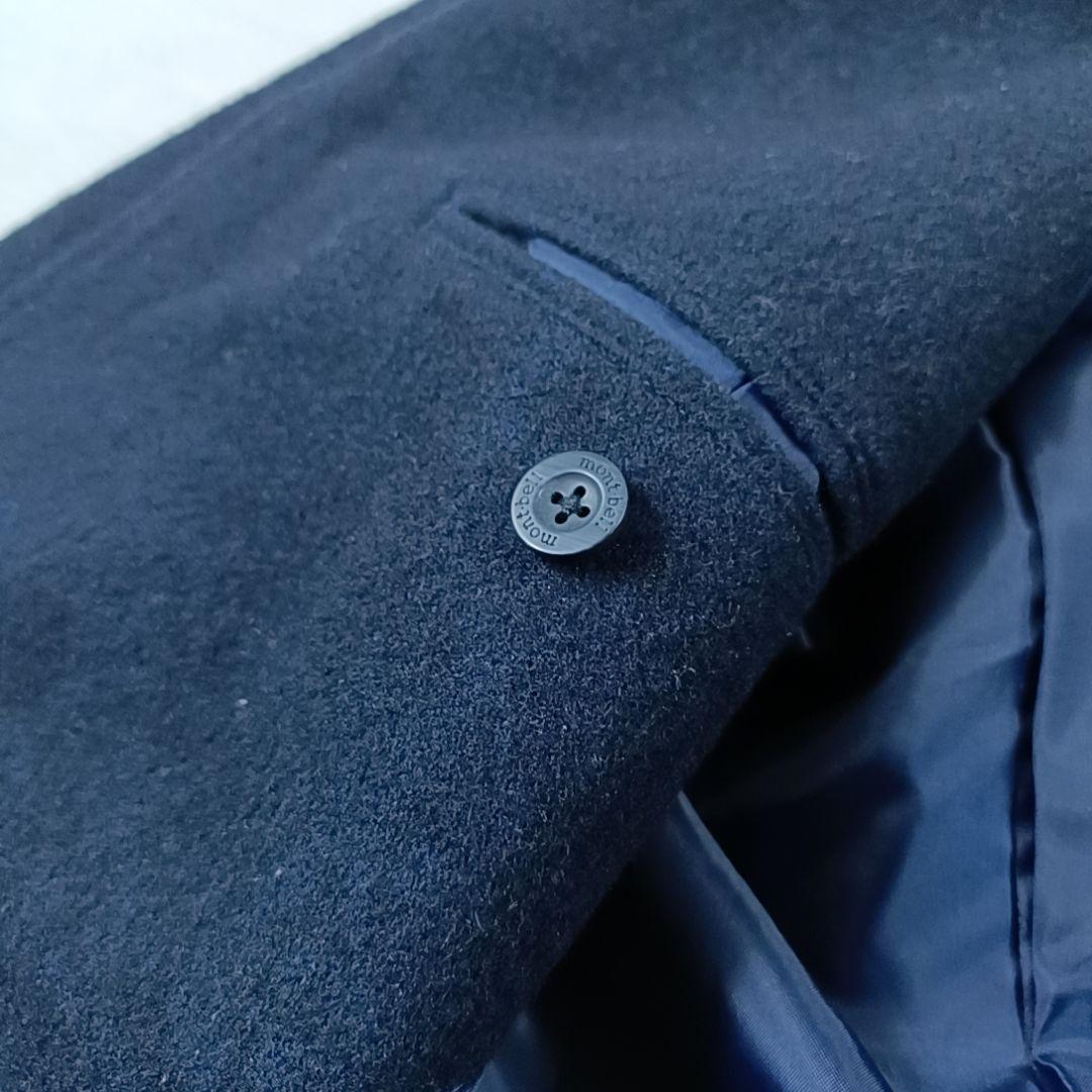 美品✨mont-bell モンベル ウール トラベルジャケット エルボーパッチM