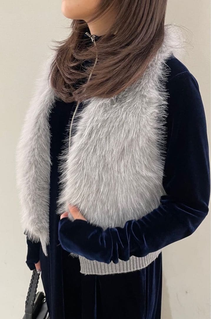 【新品未使用】RADIATE ファードッキングニットベスト（ライトグレー）