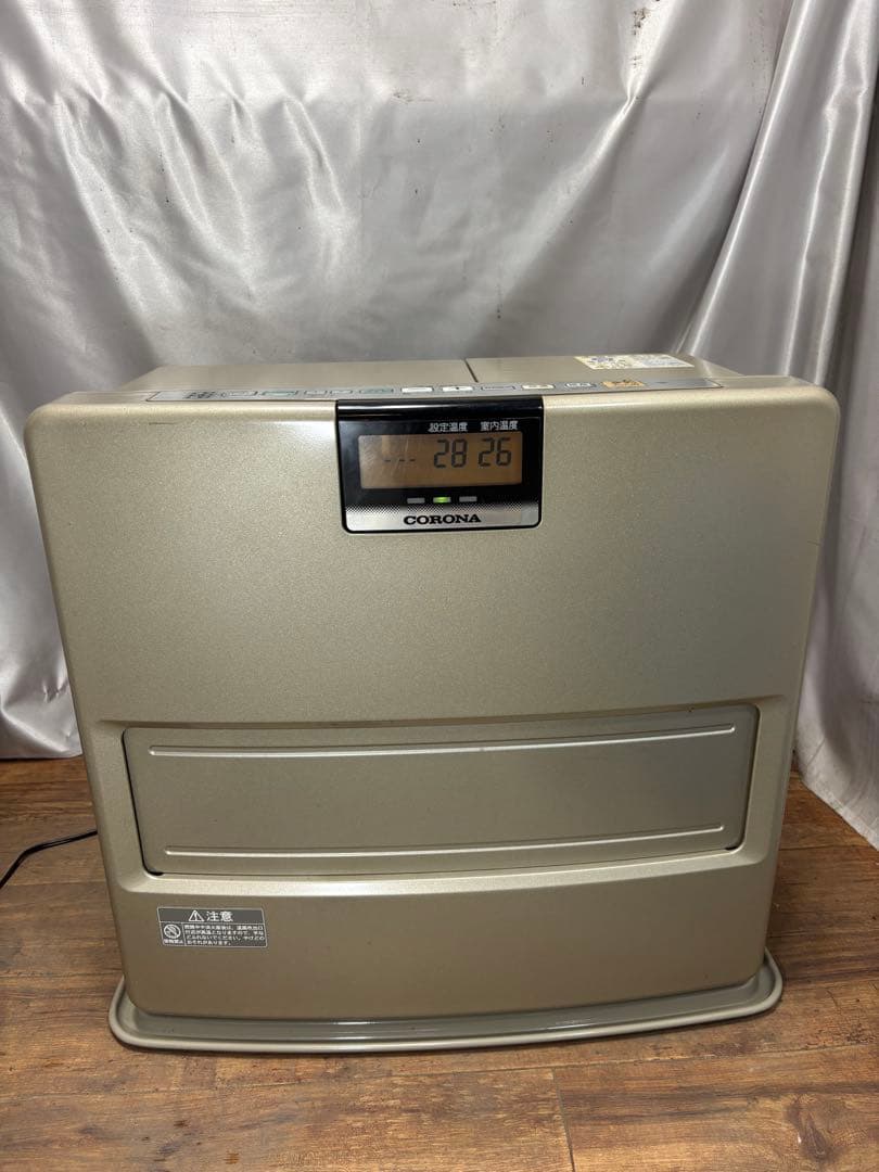 菅181 使用少　整備済　コロナ石油ファンヒーター　〜17畳