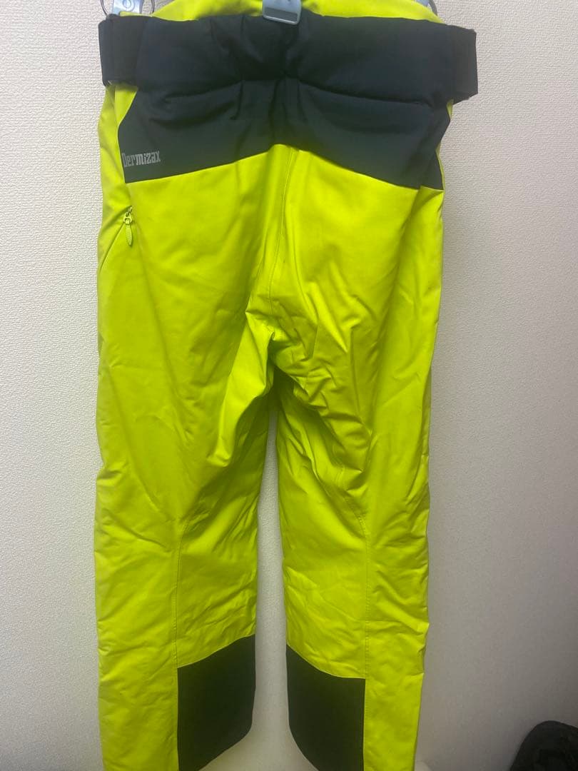 DESCENTE スキーウェア ネイビー/ライムグリーン